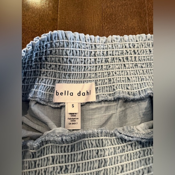 Bella Dahl Smocked Waist Wide Leg Pant. - Picture 5 of 5